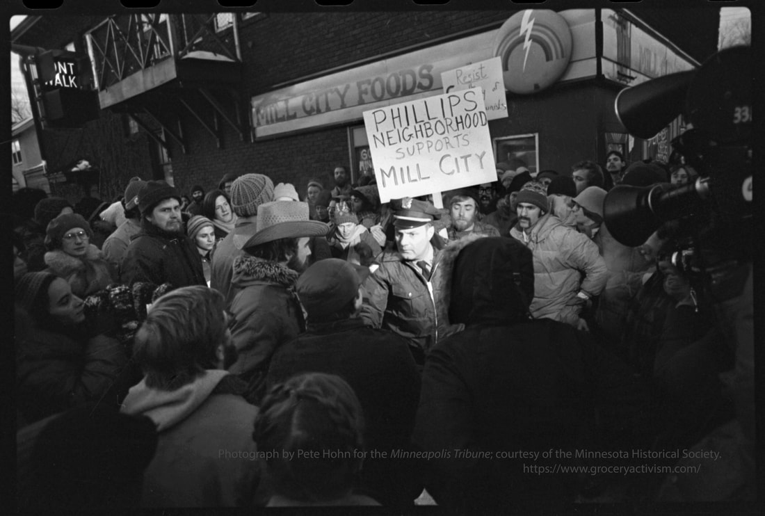 1976 Mill City Co-op protest
